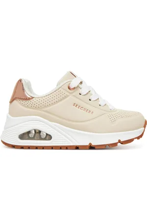 Skechers Sneakersy Uno Gen1-Shimmer Away 310545L/NAT