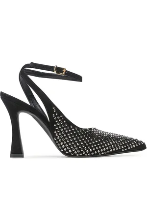 Pinko Sandály Lisette Slingback PE 23 BLKS1 100566 A0N6