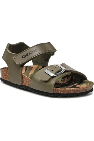 Geox Sandály J Ghita B. B J028LB 000BC C0498 M Zelená
