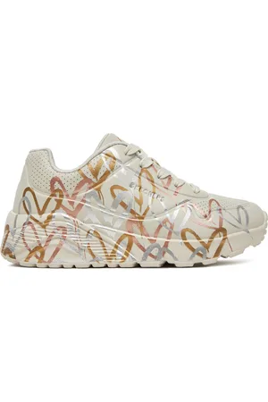 Skechers Sneakersy Uno Lite - Metallic 314067L/NTMT