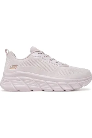 Skechers Sneakersy Bobs B Flex Hi-Flying Hi 117385/LIL Fialová