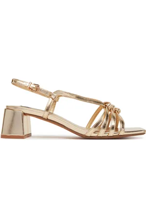 Pepe Jeans Sandály PLS90683 Zlatá