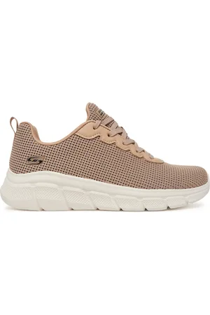 Skechers Sneakersy Bobs B Flex-Visionary Essence 117346/TAN