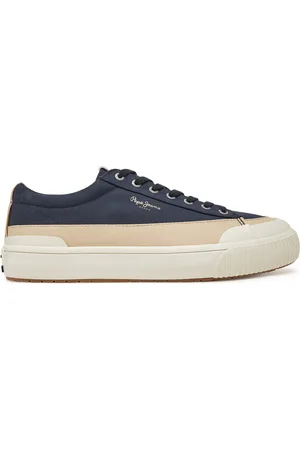 Pepe Jeans Sneakersy PMS31075 Tmavomodrá