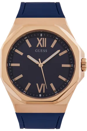 Guess Hodinky Emperor GW0850G3 Tmavomodrá
