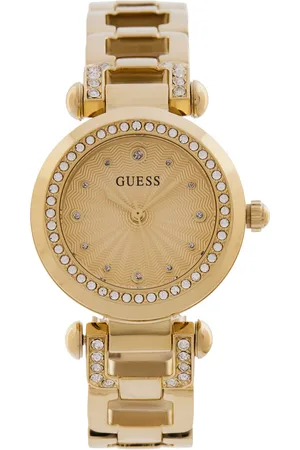 Guess Hodinky Ginger GW0869L4 Zlatá