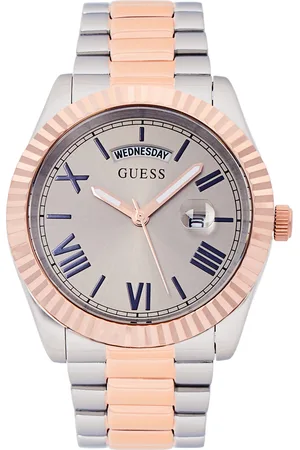 Guess Hodinky Connoisseur GW0265G13 Stříbrná