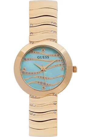 Guess Hodinky Laguna GW0871L2 Zlatá