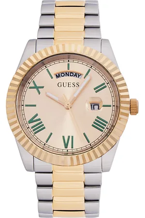 Guess Hodinky Connoisseur GW0265G14 Stříbrná