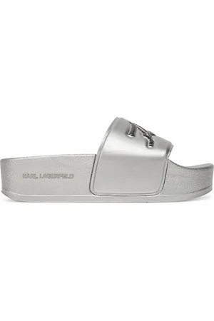 Karl Lagerfeld Nazouváky Kondo Maxi KL80872 Stříbrná