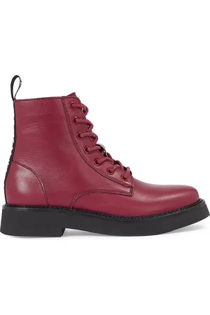 Tommy Hilfiger Polokozačky Tjw Lace Up Flat EN0EN02310