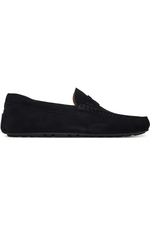 HUGO BOSS Mokasíny Noel_Mocc_sdpeb 50541750 Tmavomodrá