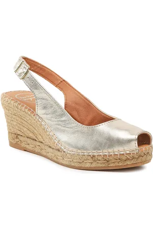 Toni Pons Espadrilky Croacia Zlatá