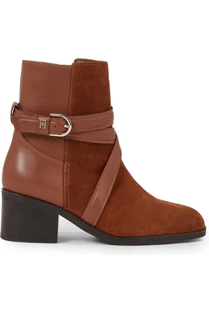 Tommy Hilfiger Polokozačky Elevated Essential Midheel Boot FW0FW07515