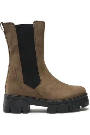 Marco Tozzi Polokozačky 2-25402-41 Khaki