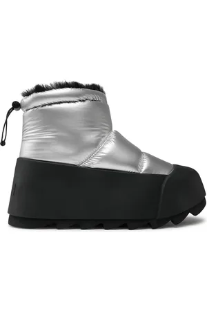united nude Polokozačky Polar Bootie II 10778141125 Stříbrná