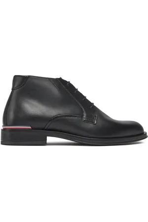 Tommy Hilfiger Kotníková obuv Core Rwb Hilfiger Lth L Boot FM0FM04804