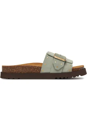 Scholl Nazouváky Joyce F32243 Zelená