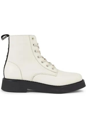 Tommy Hilfiger Polokozačky Tjw Lace Up Flat Boot EN0EN02310