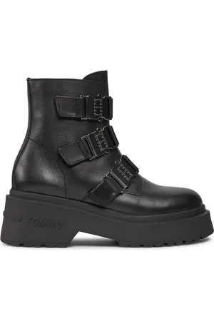 Tommy Hilfiger Polokozačky Tjw Chunky Boot Hardware EN0EN02443