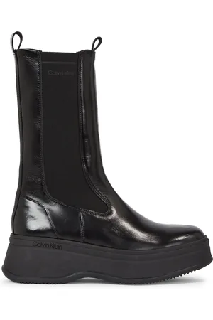 Calvin Klein Kotníková obuv s elastickým prvkem Pitched Chelsea Boot HW0HW01686