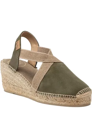Toni Pons Espadrilky Tona Zelená
