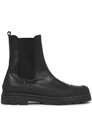 Calvin Klein Kotníková obuv s elastickým prvkem Chelsea Boot High HM0HM01215