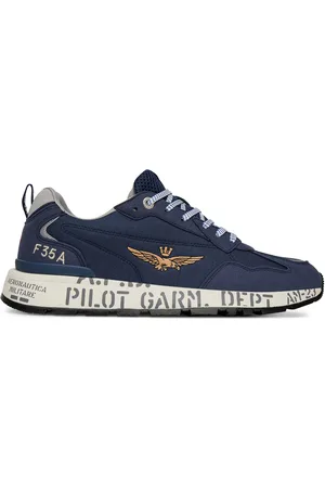 Aeronautica Militare Sneakersy 251SC276CT3332 Tmavomodrá