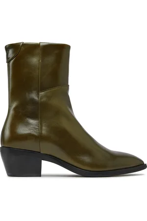 GANT Polokozačky St Broomly Mid Boot 27541375 Zelená