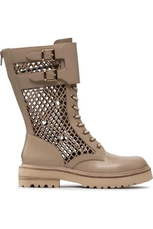 Pinko Polokozačky Noemi Stivale PE 22 BLKS1 1H212D Y87W