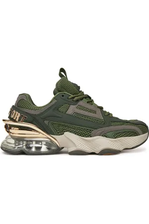 Philipp Plein Sneakersy Thunderbeast // GEN.X.05 SAES USC0750 STE003N Zelená