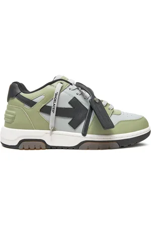 OFF-WHITE Sneakersy OMIA189S22LEA0015710 Zelená