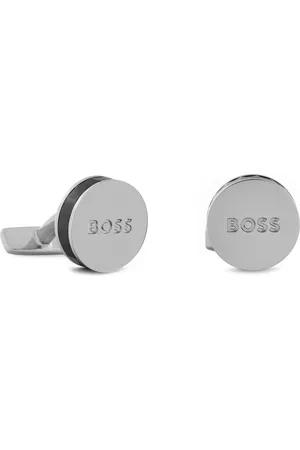 HUGO BOSS Manžetové knoflíčky 50538539 Stříbrná