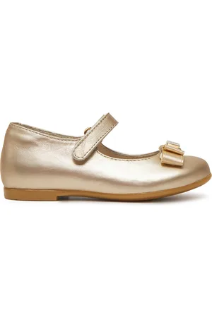 Tommy Hilfiger Baleríny Ballerina T1A3-33927-0220 S Zlatá
