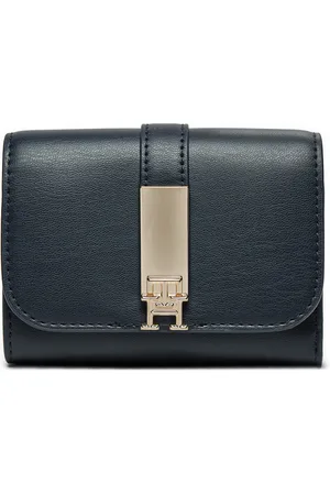 Tommy Hilfiger Malá dámská peněženka Th Heritage Med AW0AW16579 Tmavomodrá