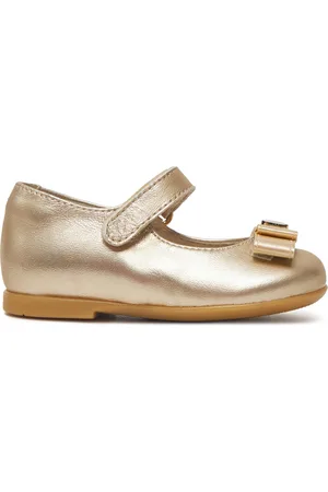 Tommy Hilfiger Baleríny Ballerina T1A3-33927-0220 M Zlatá