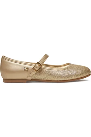 Tommy Hilfiger Baleríny Ballerina T4A3-33930-0572 S Zlatá