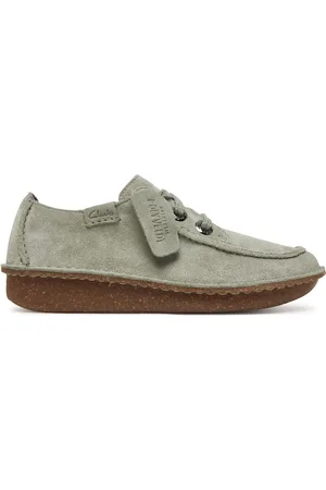 Clarks Polobotky Funny Dream 26182262 Zelená