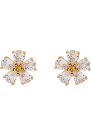 Kate Spade Naušnice Bursting Blooms KK491 Zlatá