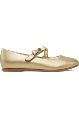 Calvin Klein Baleríny Ballerina V4A3-83042-1322 S Zlatá