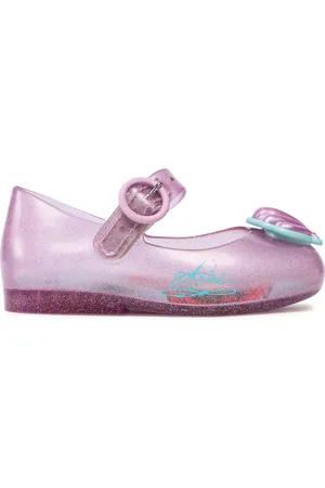 Melissa Baleríny Mini Sweet Love + Disn 33447 Fialová