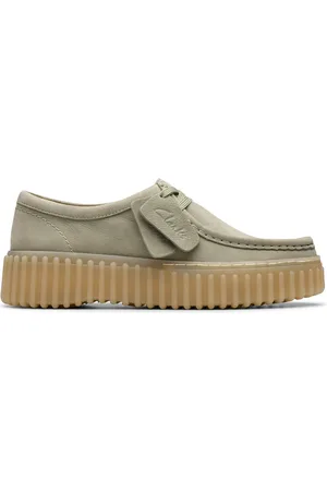 Clarks Polobotky Torhill Bee 26181190 Zelená