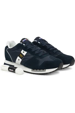 Blauer Sneakersy S5QUEENS01/MES-NVY/WHI Tmavomodrá