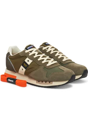 Blauer Sneakersy S5QUEENS01 Khaki