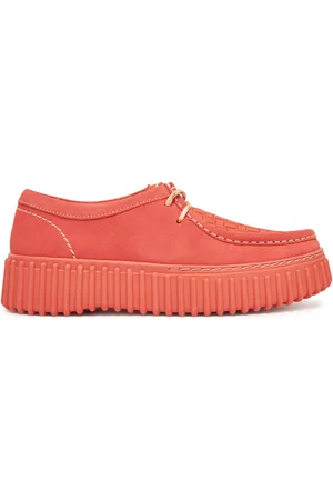 Clarks Polobotky Torhill Bee 26181187 Korálová