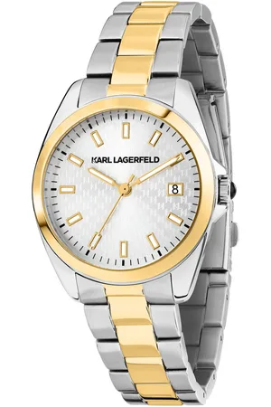 Karl Lagerfeld Hodinky R0553101507 Stříbrná