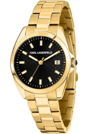 Karl Lagerfeld Hodinky R0553101506 Zlatá