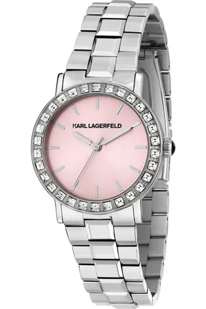 Karl Lagerfeld Hodinky R0553100512 Stříbrná