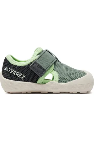 adidas Sandály Terrex Captain Toey Infant Kids IF3109 Zelená