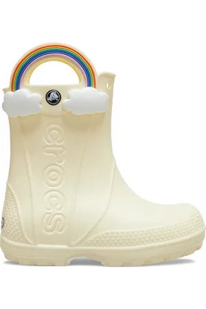 Crocs Holínky Handle It Rainbow Rain Boot Kids 210026